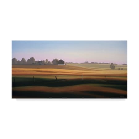 Ron Parker 'Autumn Fields' Canvas Art,24x47